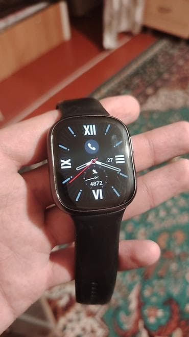 Smart saat, Honor, Sensor ekran, rəng - Qara