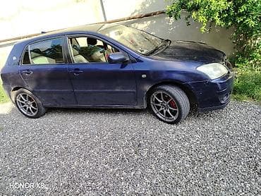vito disk: Toyota Corolla hatchback (E12), tünd mavi rəng. - Kuzov: 5 qapılı — 6