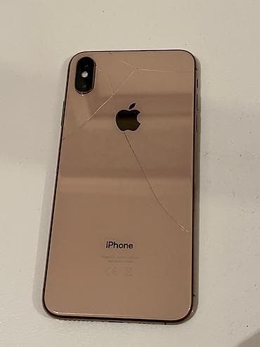 lg 82 smart tv: IPhone Xs, Qızılı, Qırıq — 1