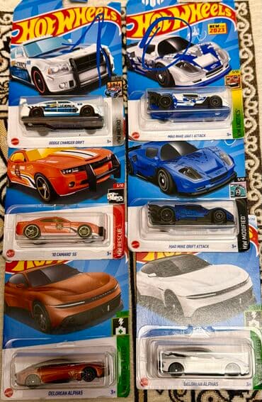 metbex tavan modelleri: Bu, müxtəlif modellərə malik Hot Wheels oyuncaq maşın dəstidir. Hər — 7