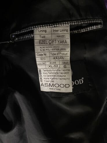 Pencəklər: Hec istifade edilməyib təmiz kaşmir.kişi üçün ölçü 52 — 5