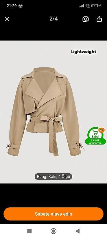 Alt paltarı: Şəkildə gördüyünüz Jaketin eynidir və dəridir Temudan alınıb 35 — 1