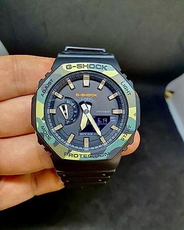 Qol saatları: Casio G‑SHOCK GA‑2100 seriyası qol saatları - Korpus: səkkizguşəli — 10