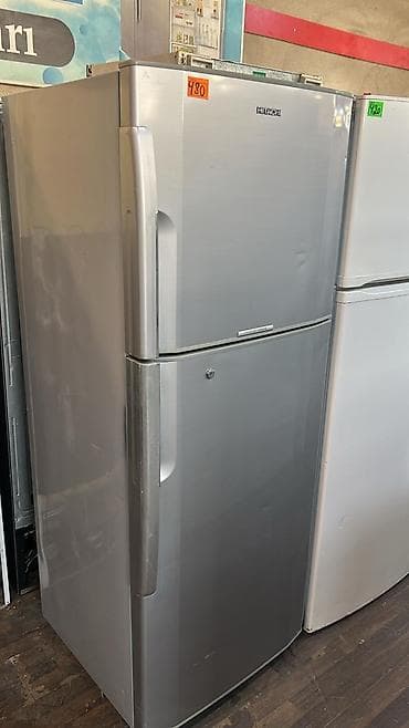 lg 108 ekran: 2 qapılı Hitachi Soyuducu Satılır, rəng - Gümüşü — 1