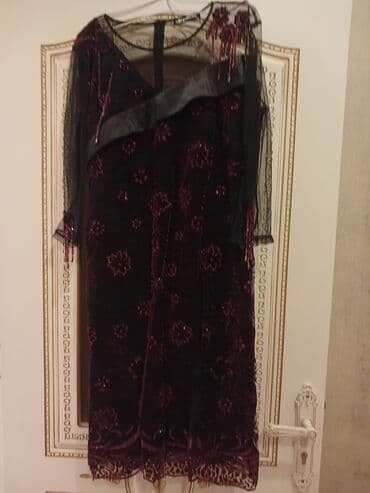 çiçəkli ətəklər: Ziyafət donu, Maksi, M — 1