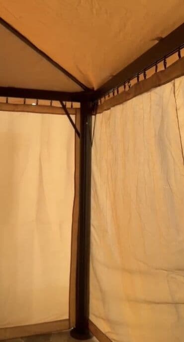 Потолок: Bağ/veranda üçün qapalı çardaq (pavilon) - Rəng: bej - Dördbucaqlı at lalafo.az — 10 Потолок: Bağ/veranda üçün qapalı çardaq (pavilon) - Rəng: bej - Dördbucaqlı — 10