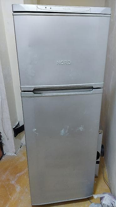 panasonic corek bisiren: İşlənmiş 2 qapılı Nord Soyuducu Satılır, rəng - Gümüşü — 2