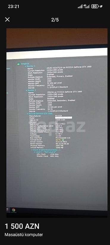 dvd ssd: Gaming/ofis masaüstü kompüter komplekti Texniki göstəricilər — 4