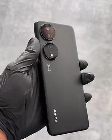 honor telfon: Honor X7b, 128 GB, rəng - Qara, Barmaq izi — 1