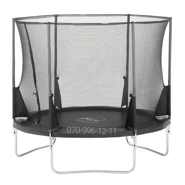 детский батут с защитной сеткой: Batut Plum Space Zone II 8 FT Springsafe qara Brend: Plum Quruluş — 1