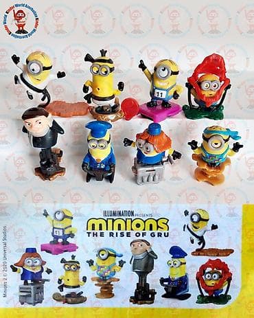 Minions: The Rise of Gru – Kinder sürpriz kolleksiya fiqurları -