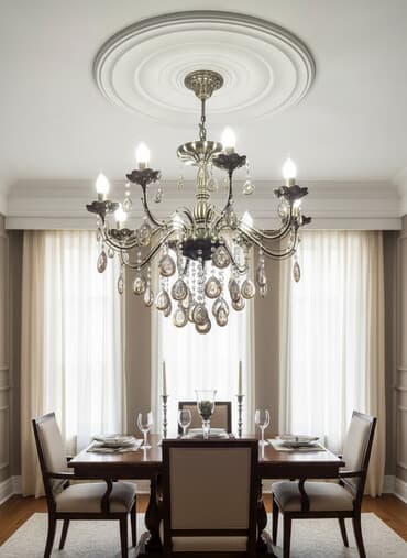 səkkiz marta aid şəkillər: Çılçıraq, 8 lampa — 1