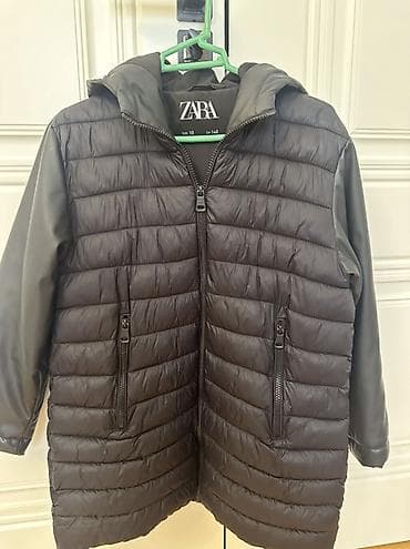 kids dres: ZARA uşaqlar üçün qış gödəkçəsi - Ölçü: 10 yaş, 140 sm (etiketdə — 3