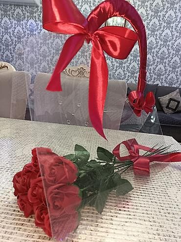 gulun etri uzaqdan geler: Hədiyyəlik gül buketi və şəffaf qablaşdırma seti

Süni güllər — 2