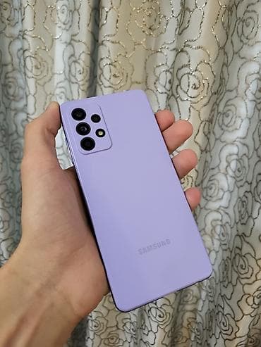 galaxy tab a8: Samsung Galaxy A52, rəng - Bənövşəyi, Sensor — 2