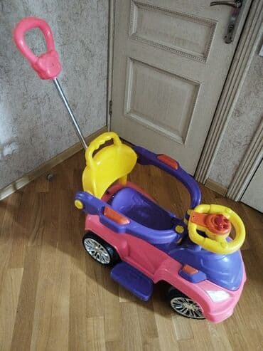 Uşaq geyimi və ayaqqabıları: Uşaq sürmə maşını (ride-on) – çoxfunksiyalı model - Rənglər — 2
