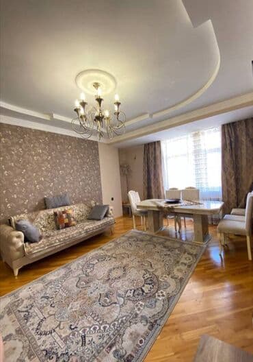 квартиры в ипотеку: 3 комнаты, Новостройка, м. Иншаатчылар, 80 м² — 3