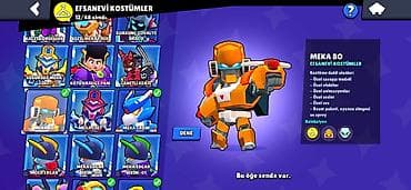 10 line: Brawl Stars hesabı təcili satılır. 12 əfsanəvi, 7 hipersarj skini — 6