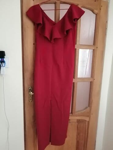 изготовление значков на заказ: Toy platye qırmızı. 1 dəfə geyilib əla vəziyyətdə — 1