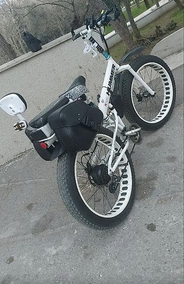 22 velosiped: Hummer markalı qalın təkərli velosiped (fat bike) – şəhər və off-road — 2