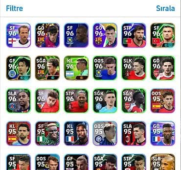 barter velosiped: EFootball hesabı – yüksək reytinqli komanda heyəti. Hal hazırda 3218 — 3