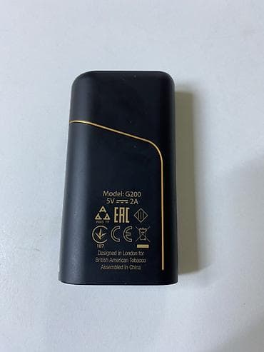 klim: Glo elektron tütün qızdırıcı cihaz - Model: G200 - Rəng: qara, qızılı — 2
