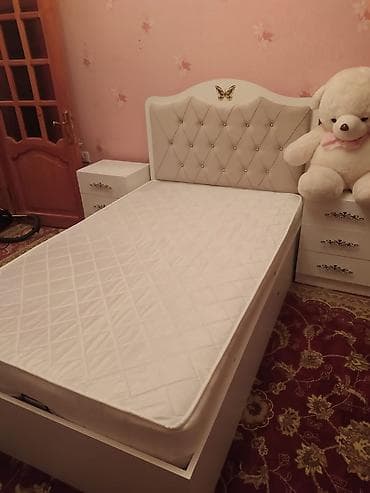 yataq matrasi: İkinəfərlik, Bazalı, Pulsuz matras, Siyirməsiz, Türkiyə, Mat laminat — 5