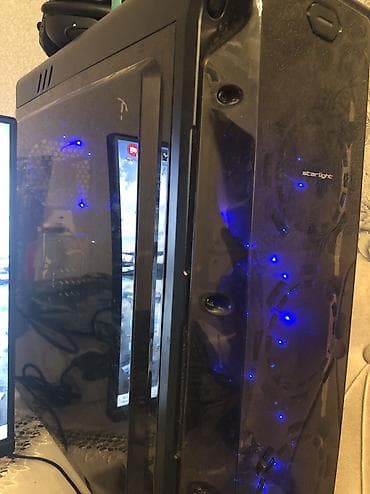 ucuz kompüterlər: Satılır: Masaüstü oyun/ofis kompüteri + əyri monitor Sistem — 6