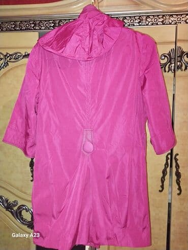 дождевик купить в баку: Qadınlar üçün yüngül yağmurluq/palto - Rəng: narıncı-çəhrayı/füşyə - — 4