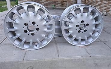 disk teker 17: 4 ədəd yüngül lehimli disk dəsti - Rəng: gümüş - Dizayn: çoxşüalı — 2
