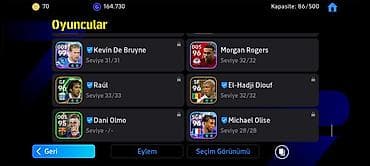 EFootball hesabı – güclü komanda və ulduz kolleksiyası - Komanda — 2