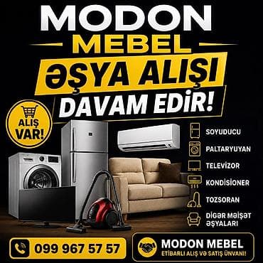 petle: MODON MEBEL – məişət əşyalarının qəbulu • Soyuducu, paltaryuyan — 1