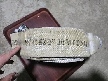 su şlanqı: Yanğın şlanqı – C52, 2" (52 mm), 20 metr, PN16 - Tip: toxunma — 1