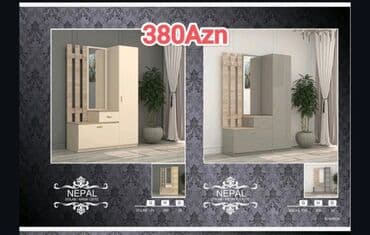 dehliz guzgusu: Yeni, Açılan, 2 qapılı Düz dolab, Dəhliz dolabı, Azərbaycan — 5