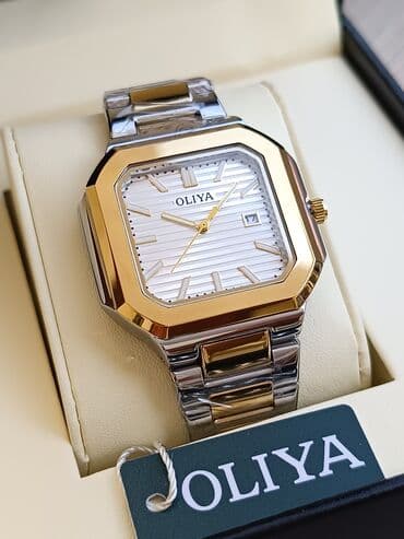 almaniyada saat neçədir: Yeni, Qol saatı, rəng - Qızılı — 2