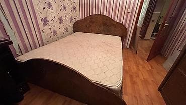 İşlənmiş, İkinəfərlik çarpayı, Bazasız, Matras ilə, Siyirməsiz, Azərbaycan