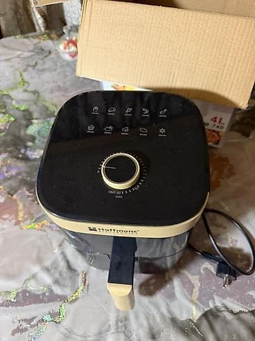 azcomp electronics: Hoffmans Electronics Air Fryer HM-740 hava fritözü.(Yenidir istifadə — 3