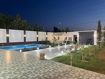 yasamalda satilan evler: Mərdəkanda yerləşən isti, hovuzlu bağ evimiz xidmətinizdədi,xidmətə — 7