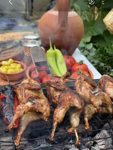 cins inekler azerbaycanda: Məhsul: Bildirçin və bildirçin əti Təsvir: - Təzə kəsilmiş bildirçin — 2