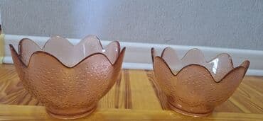 esl mimoza salatı: Миски, Набор из 2 шт., цвет - Оранжевый, Стекло — 3