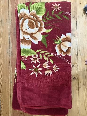 Döşək üzləri: Rəng - Qırmızı Akril Pled — 3