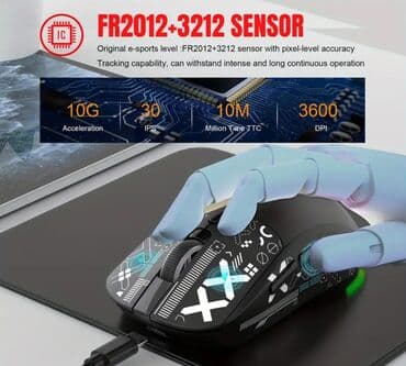 Настольные ПК и рабочие станции: Yeni Gaming siçanı – Model: T90 - Sensor: FR2012 + 3212, e-sport — 1