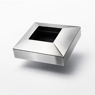ev dekoru: Paslanmayan poladdan kvadrat külqabı - Material: 304 paslanmayan — 1