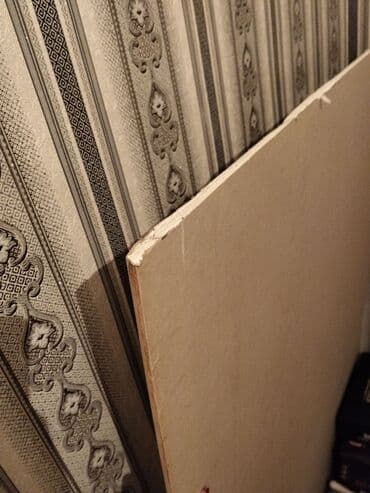 apşivka taxta: MDF lövhə - Material: MDF (orta sıxlıqlı lövhə) - Rəng: təbii bej - — 2