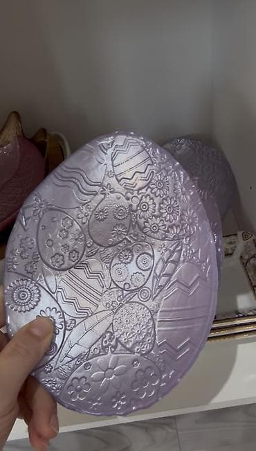 metal keramika: Tort və şiriniyyat qabı, rəng - Ağ, Keramika — 6