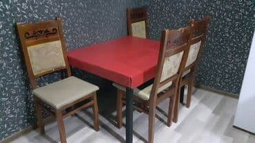 stol ve stul: Stol stul hamsı birlikdə 60 manat möhkəmdir — 2