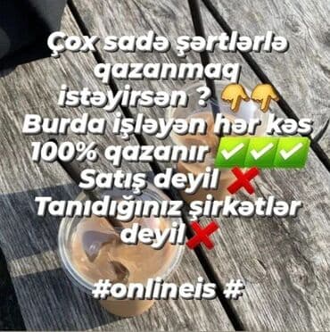 salatci is elanlari: Onlayn platformada gəlir əldə etmək üçün sadə şərtlər təklif olunur — 1