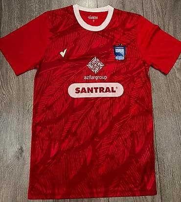 karabağ forması: Zirə FK rəsmi idman geyimləri dəsti - Qırmızı ev forması – Joma — 2