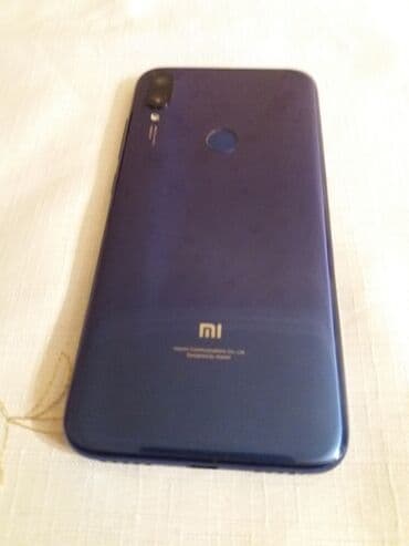 redmi k80: Xiaomi Redmi Play 2019, 64 GB, rəng - Göy, 
 Barmaq izi — 2