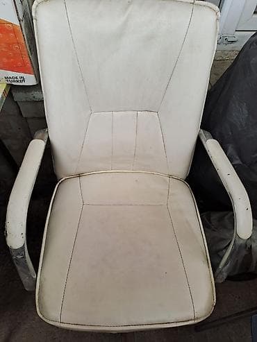 ofis stullari qiymetleri: İşlənmiş, Təkərli, Qolları tənzimlənmir, Süni dəri — 2